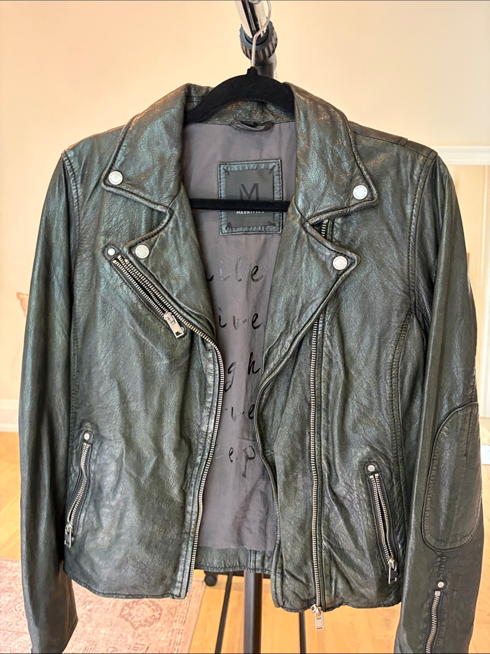 Worn-In look Bomber Jacket